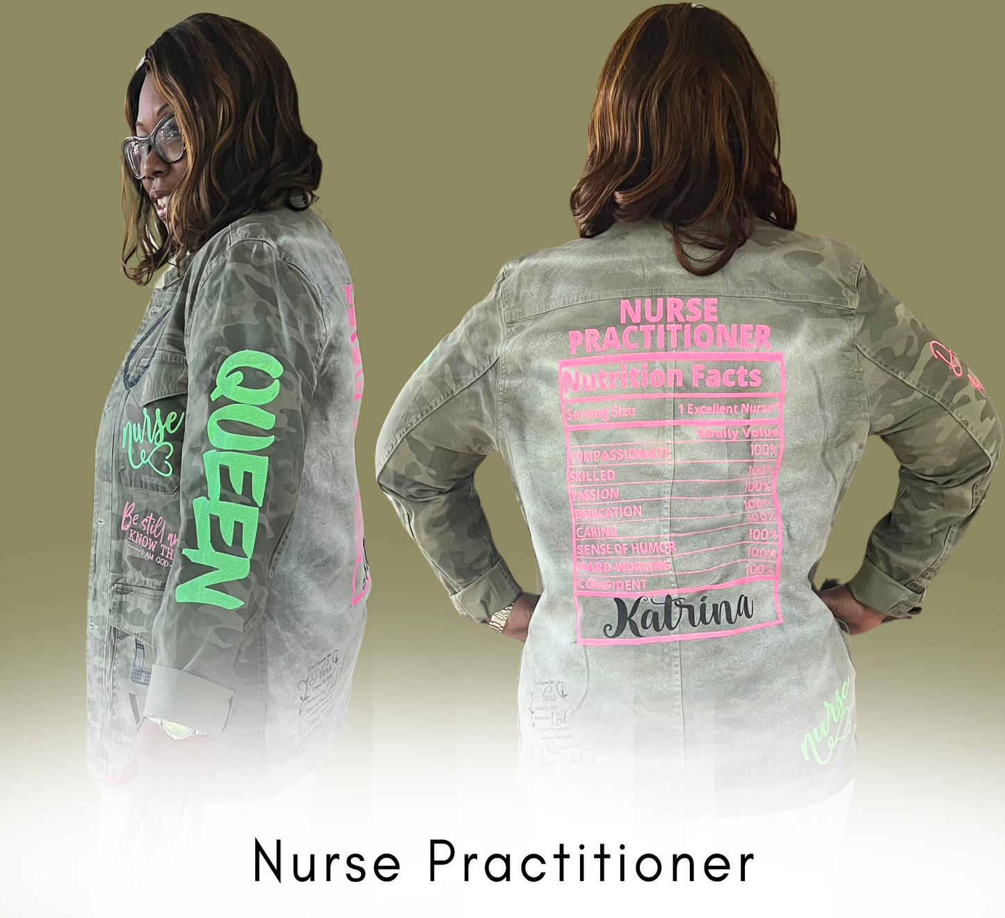 Camo Jacket: Nurse Practitioner