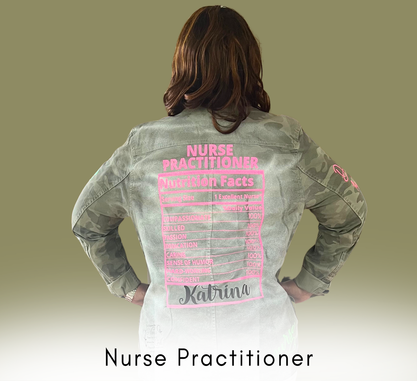 Camo Jacket: Nurse Practitioner