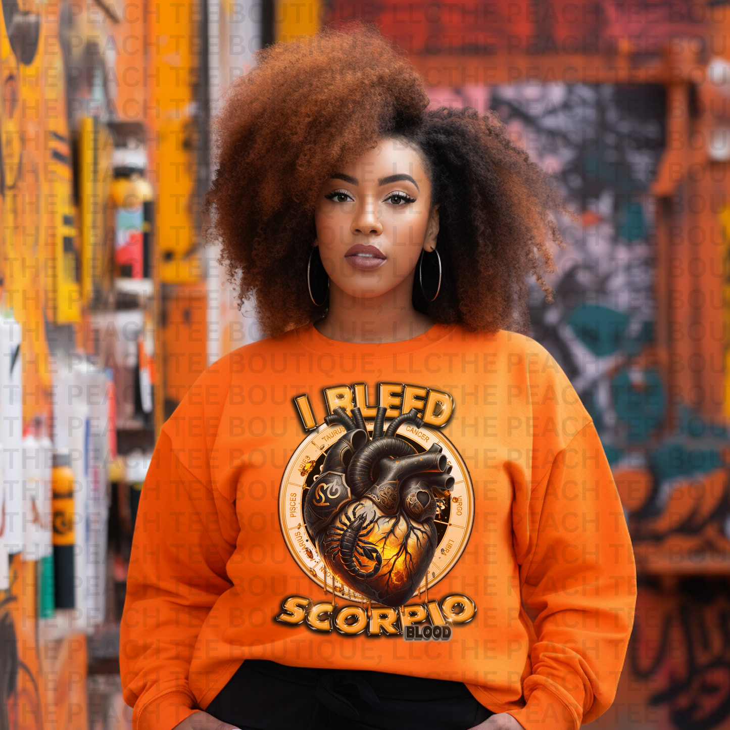 I BLEED Zodiac Sweatshirt Collection (Women)