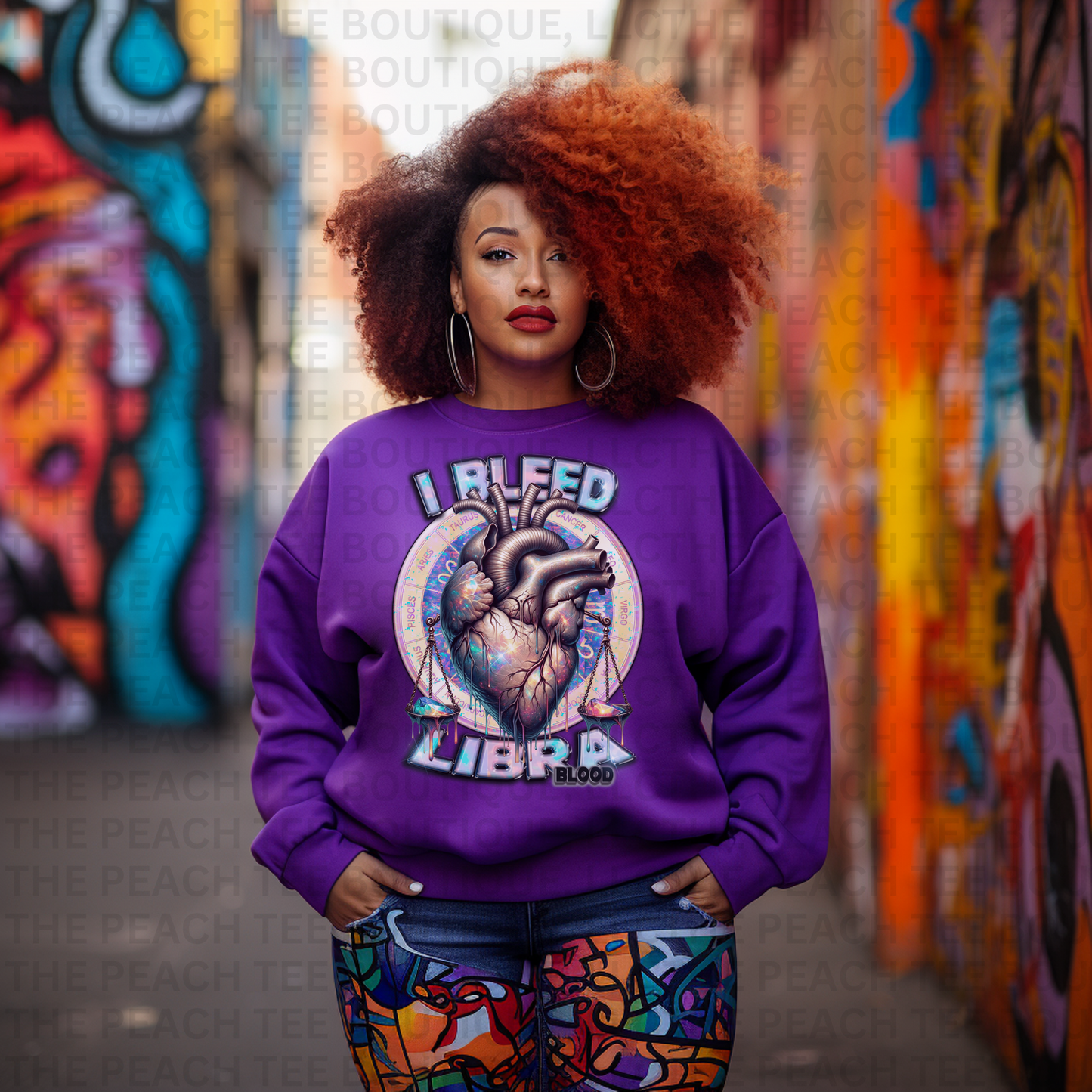 I BLEED Zodiac Sweatshirt Collection (Women)