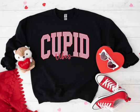 Cupid Vibes Valentine Sweatshirt