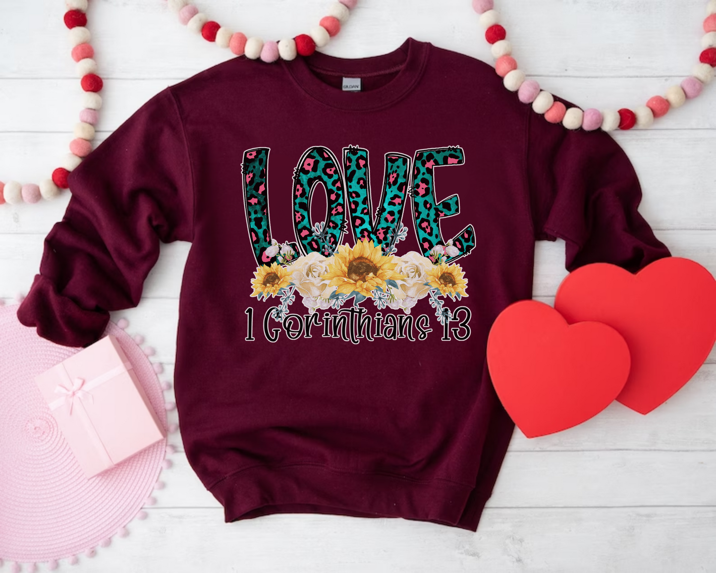 LOVE 1 Cor: Valentine Sweatshirt