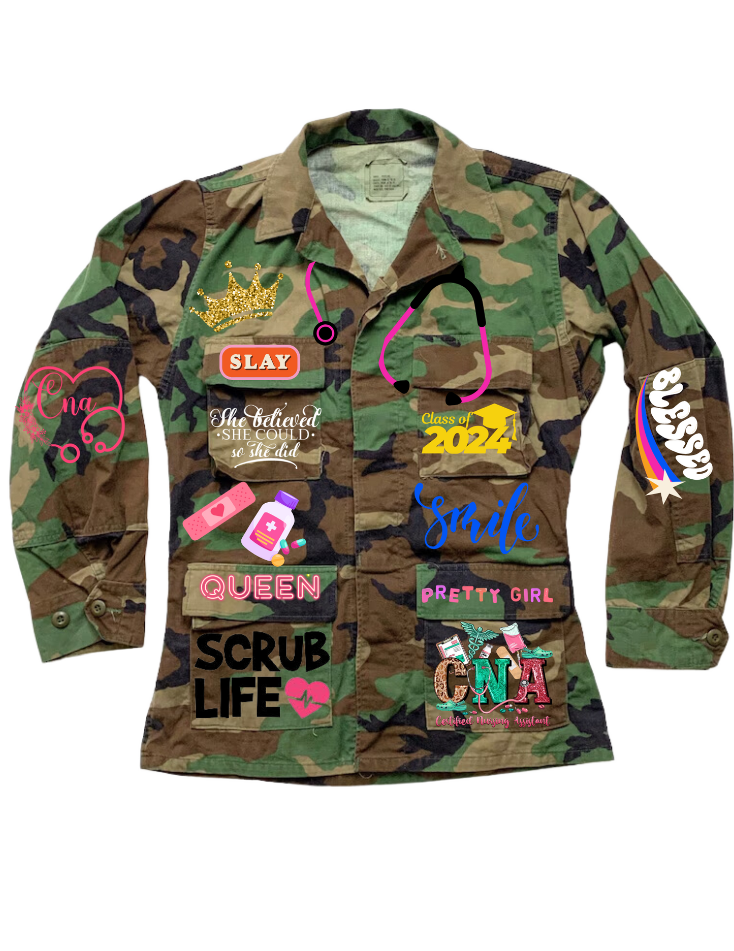 Camo Jacket: CNA