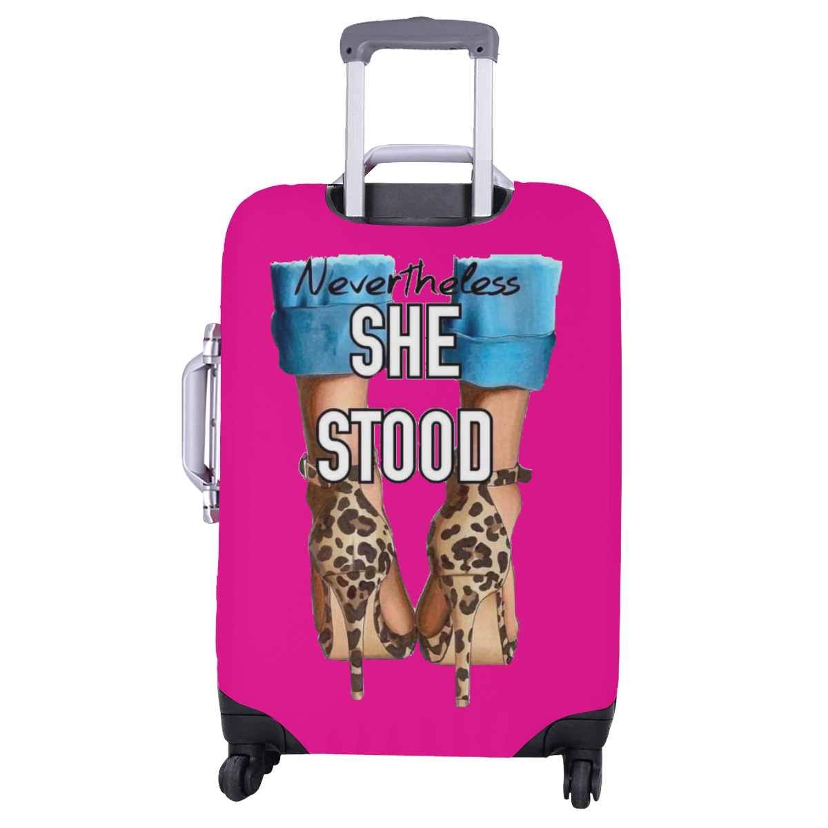 Nevertheless She Stood Luggage Cover