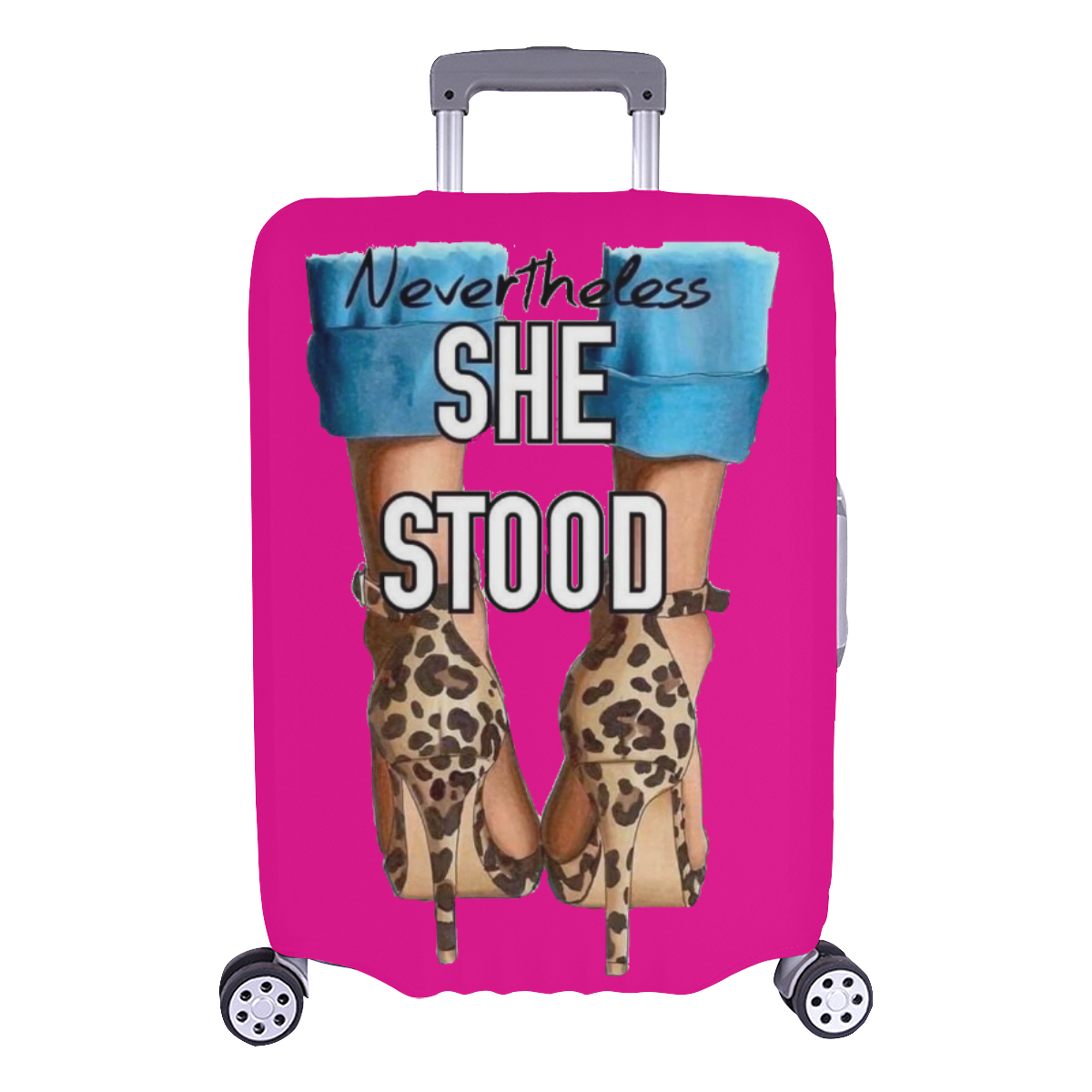 Nevertheless She Stood Luggage Cover