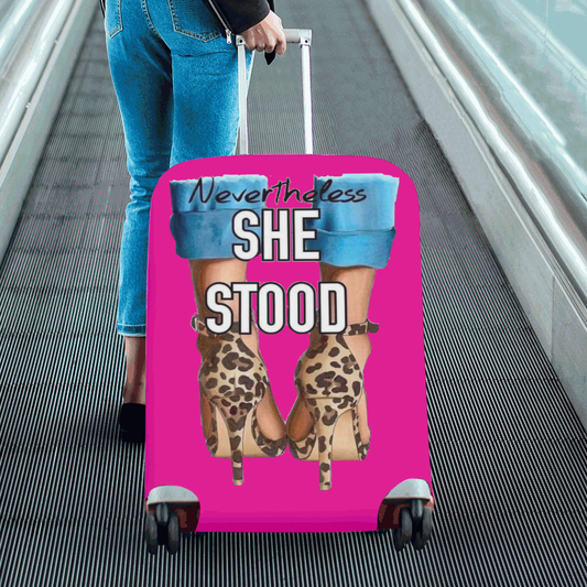 Nevertheless She Stood Luggage Cover