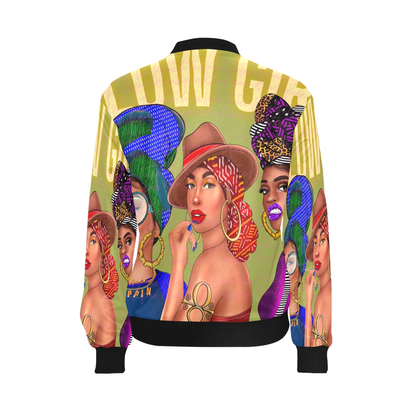 Glow Girl Bomber Jacket