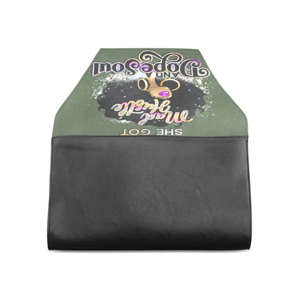 Mad Dope Soul Clutch Bag