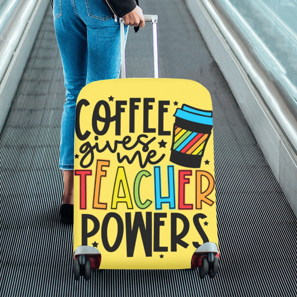 Teacher Power Luggage Cover