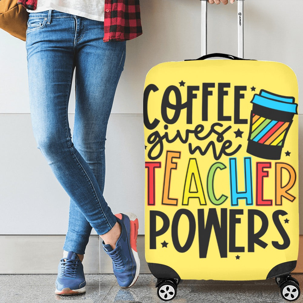 Teacher Power Luggage Cover