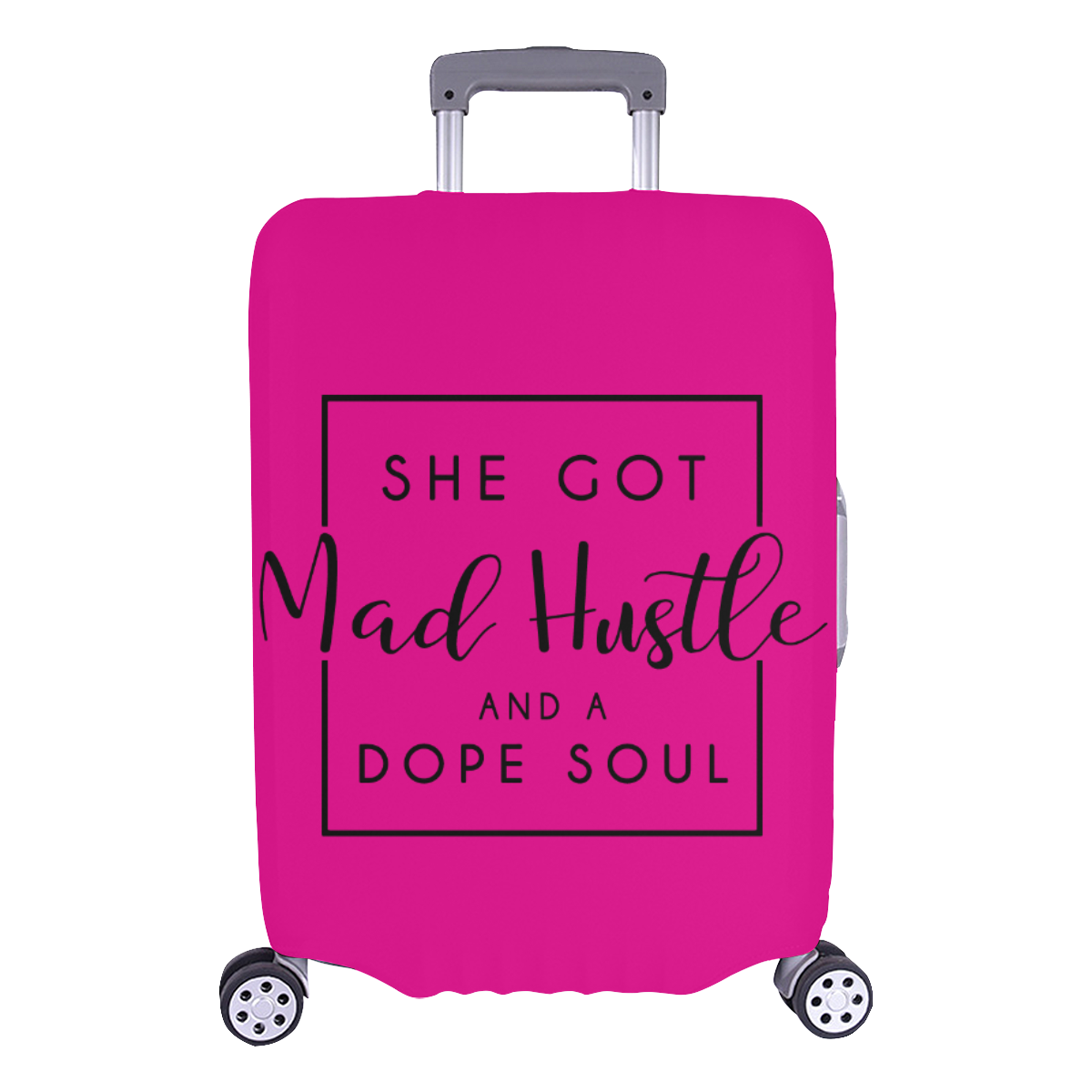 She Got Mad Hustle Luggage Cover