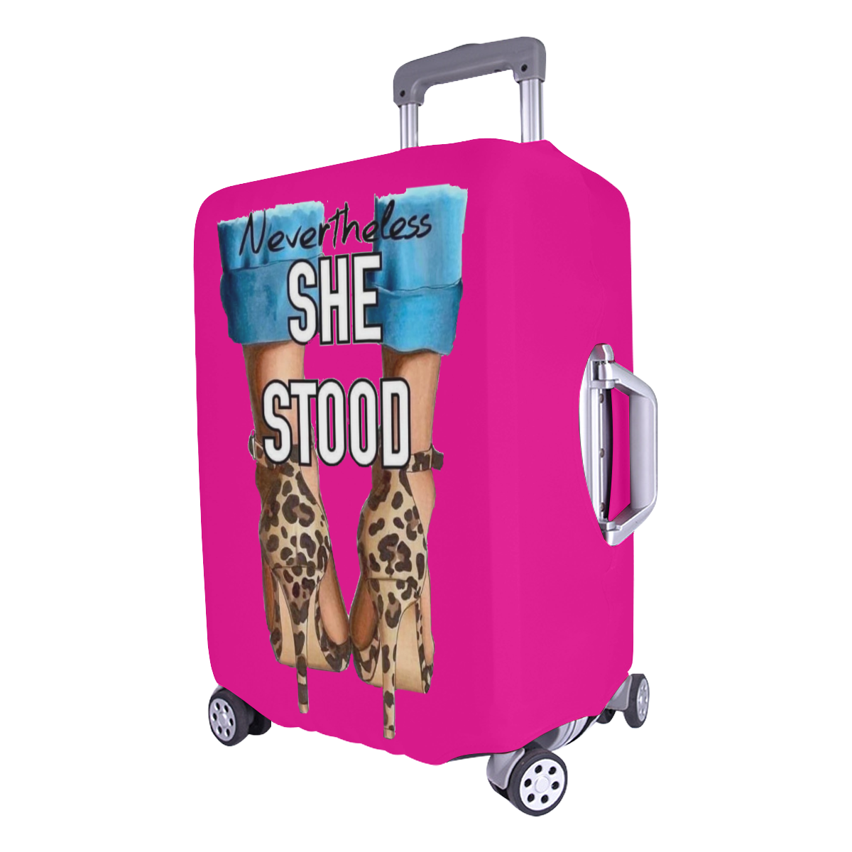 Nevertheless She Stood Luggage Cover