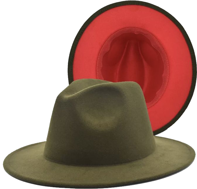 Wide Brim Fedora Hats