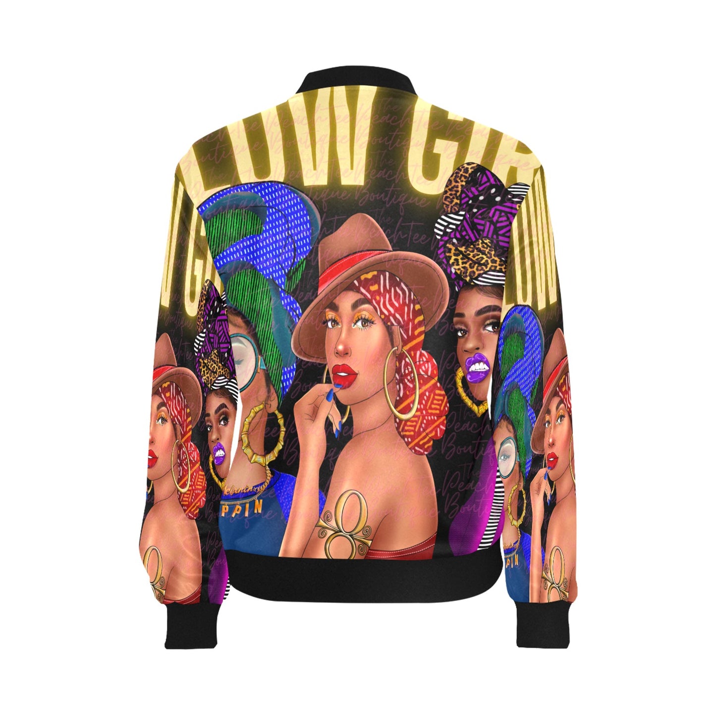 Glow Girl Bomber Jacket