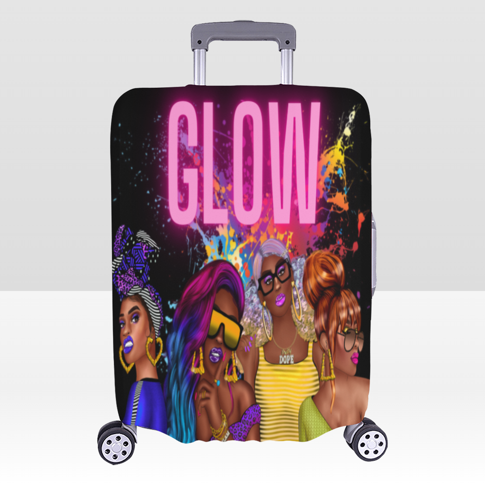 Glow Luggage Cover