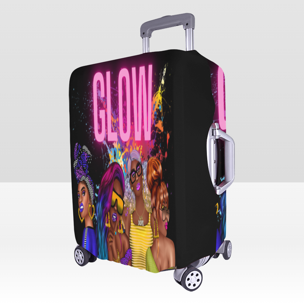 Glow Luggage Cover