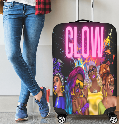 Glow Luggage Cover