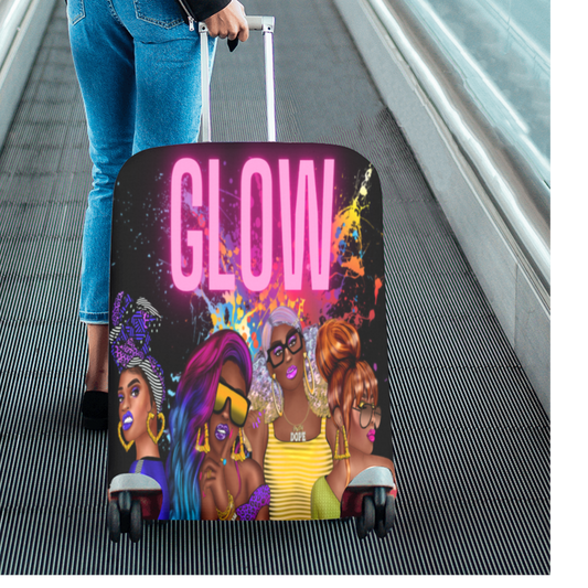 Glow Luggage Cover