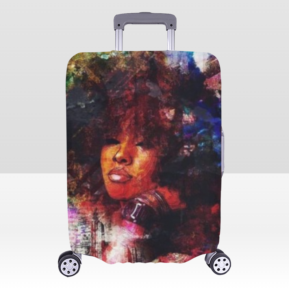 Color Water Thoughts Luggage Cover