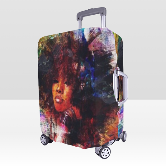 Color Water Thoughts Luggage Cover