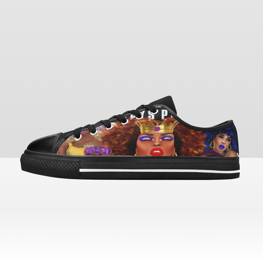 Melanin Advisory Canvas Shoes