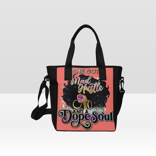 Mad Hustle Soul Tote Bag with Shoulder Strap