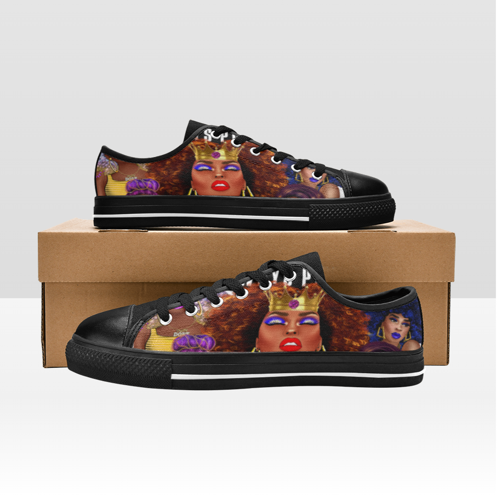 Melanin Advisory Canvas Shoes