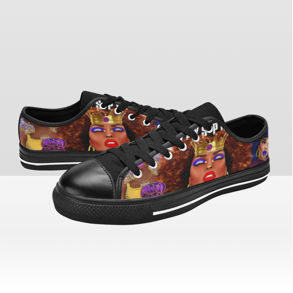 Melanin Advisory Canvas Shoes