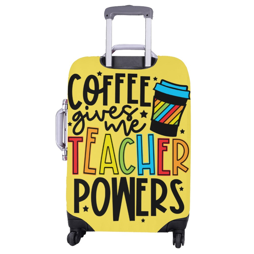 Teacher Power Luggage Cover